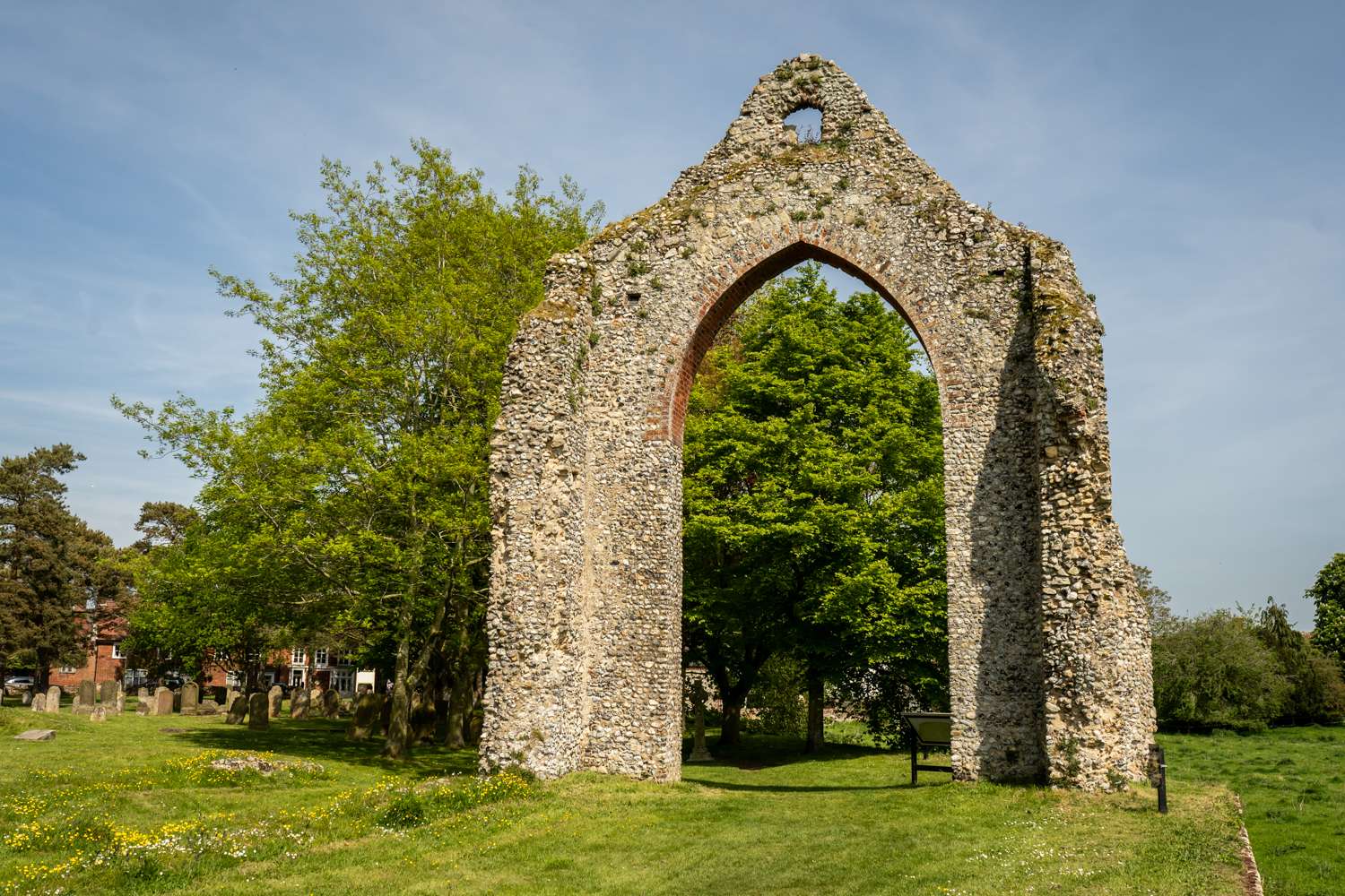 Plaque 15 Abbey arch